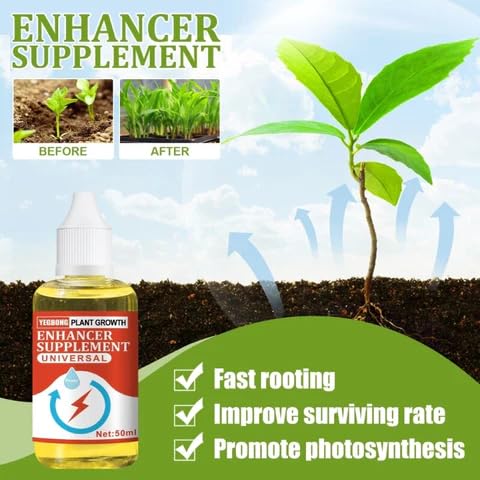 GroX - Plant Growth Enhancer Supplement (Pack of 3)