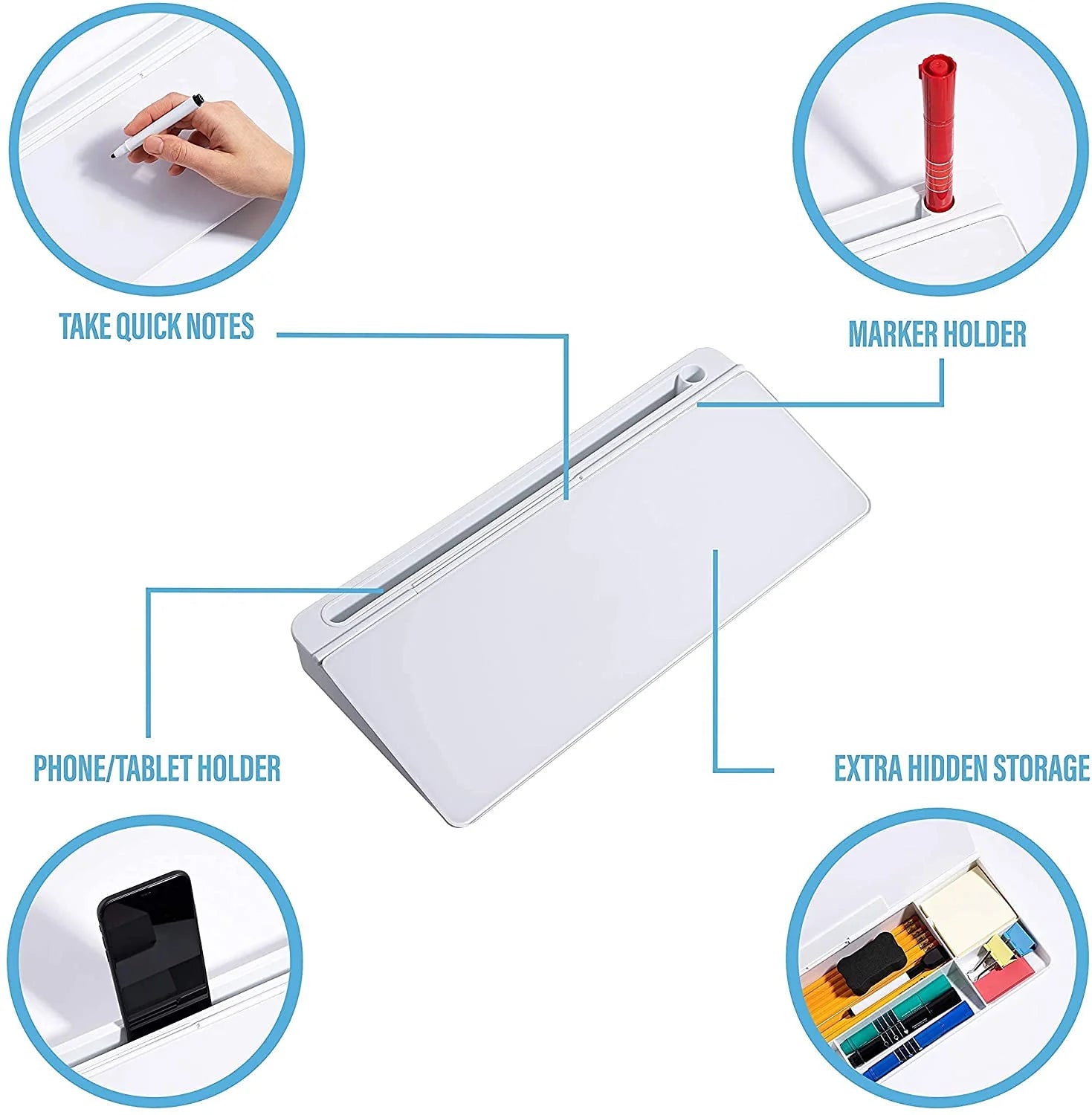 DeskPal™ - Premium Portable Whiteboard