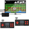 RetroPixels™ Plug & Play Video Game(8 bit Retro Built-in Games) for up to 2 Players-Multi Color