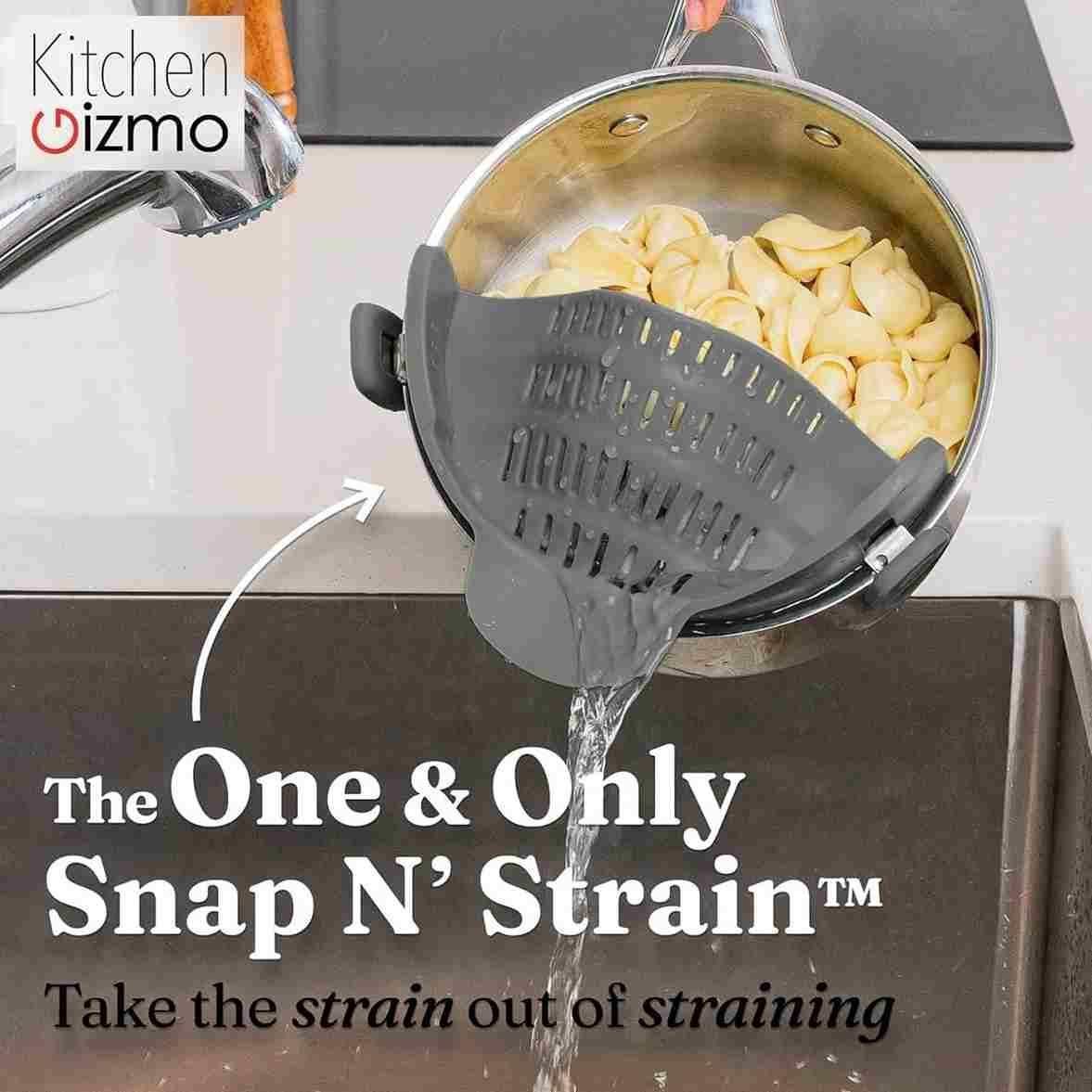 Strainer Kitchen Snap Pot Strainer